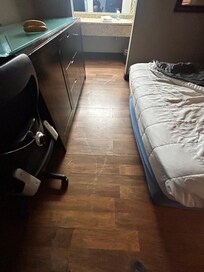Floor is all ripped up