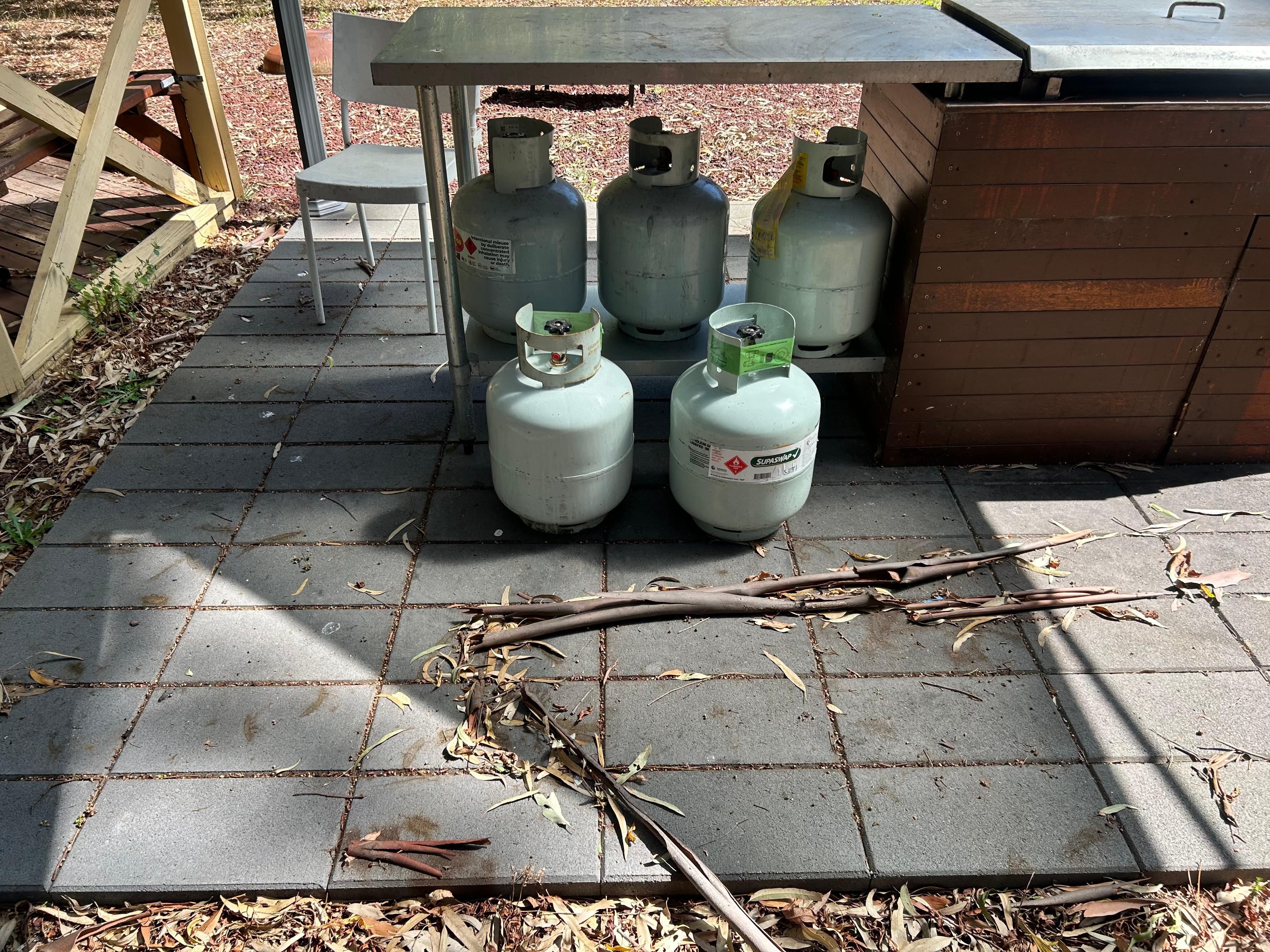 Insecure gas’s bottles