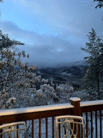 View from balcony/porch