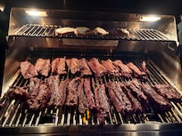 Great outdoor barbecue area