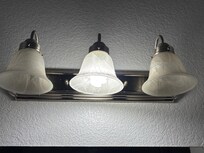 only one light bulb???