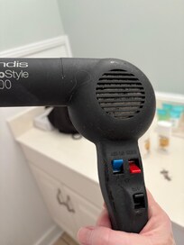 Hairdryer - complete with dirt and grim and someone else’s hair