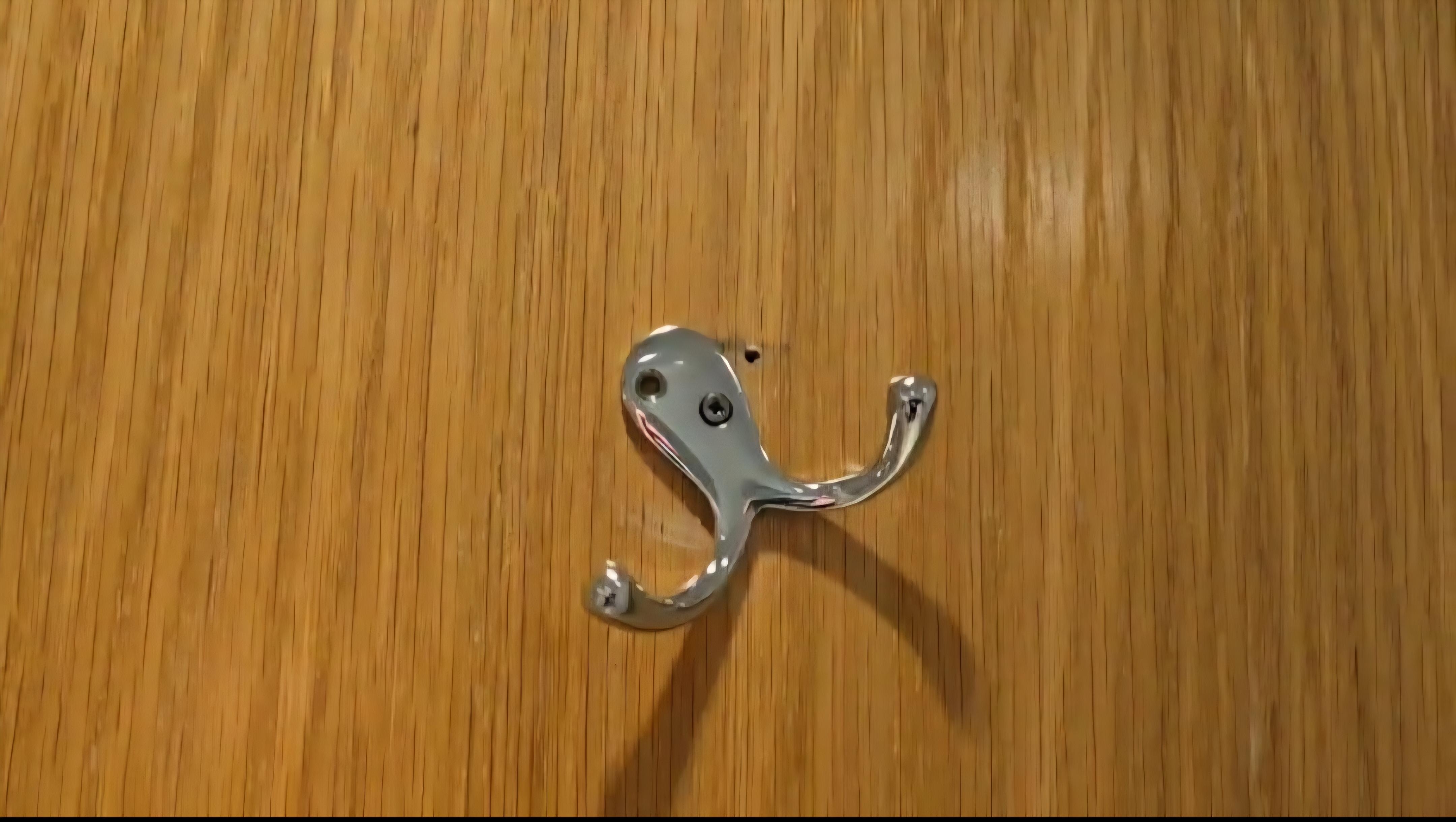 Spinny hanger on bathroom dooor