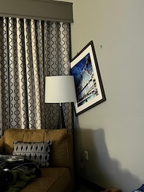 This was the first thing I noticed when we went to our second room. Par for the course.