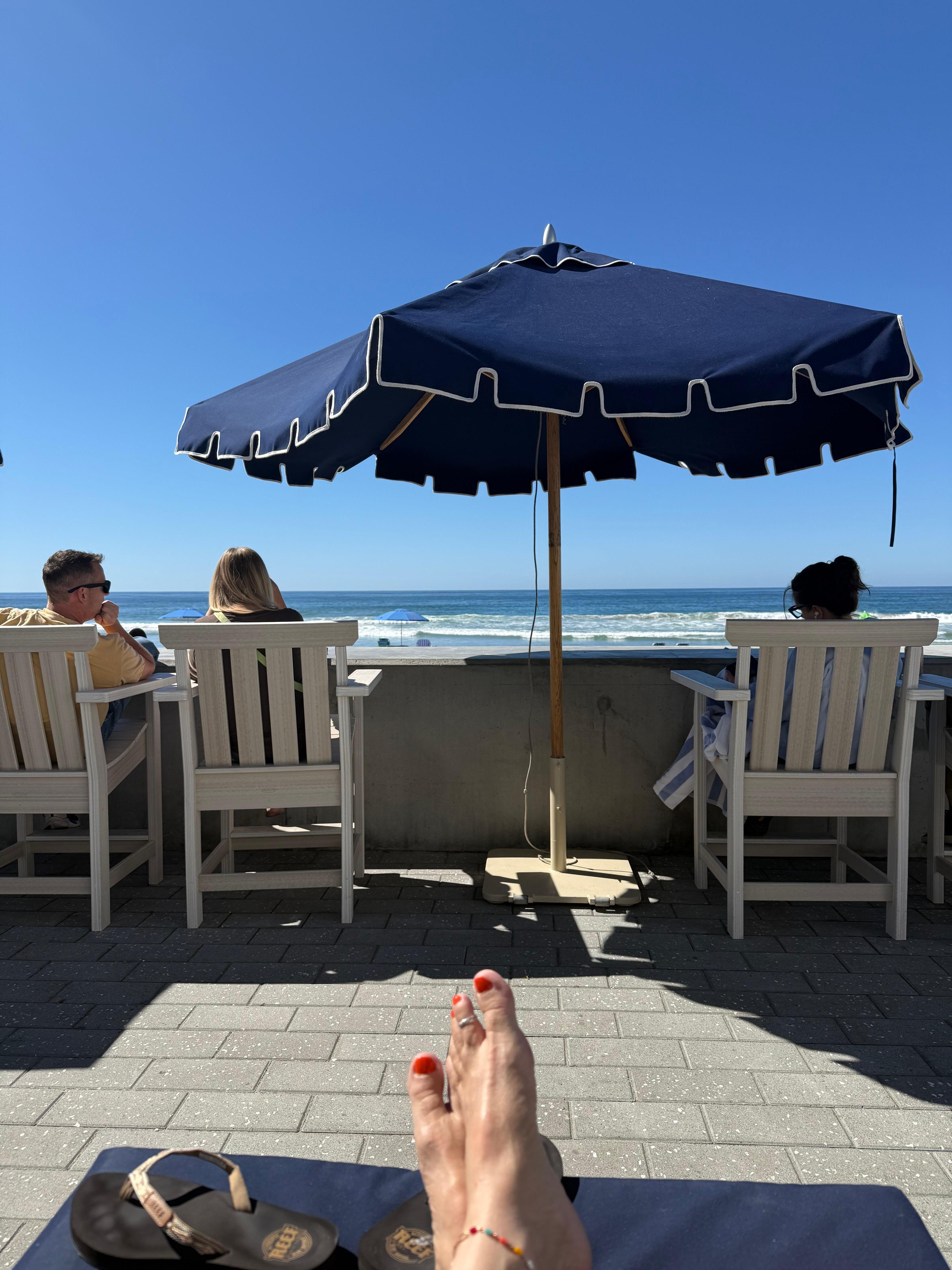 Enjoying the water view 