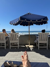 Enjoying the water view