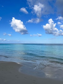 Morning on the beach.