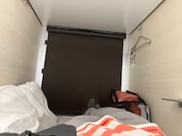 The capsule was more spacious than I expected.