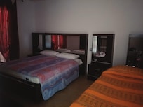 El edredón era pequeño para la cama