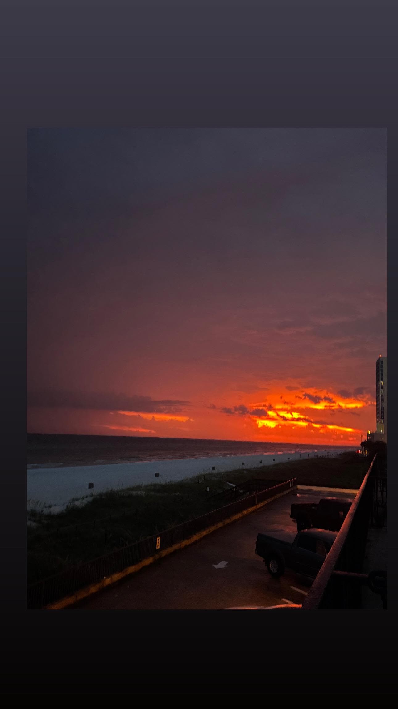 Picture taking from balcony 