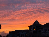 Sunset from sound side.