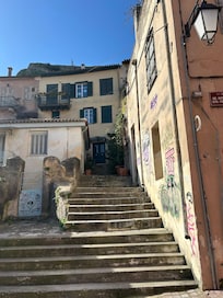 Steps leading to the property