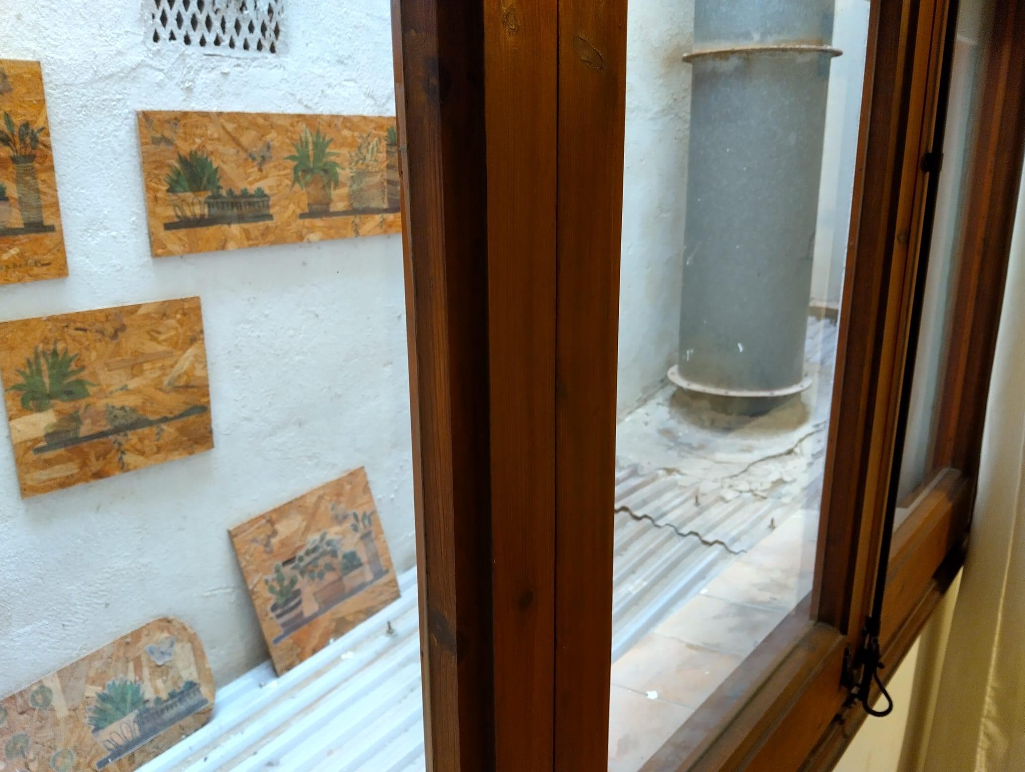 Window view from bedroom 2.