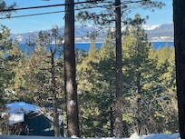 Beautiful view from the living room window.