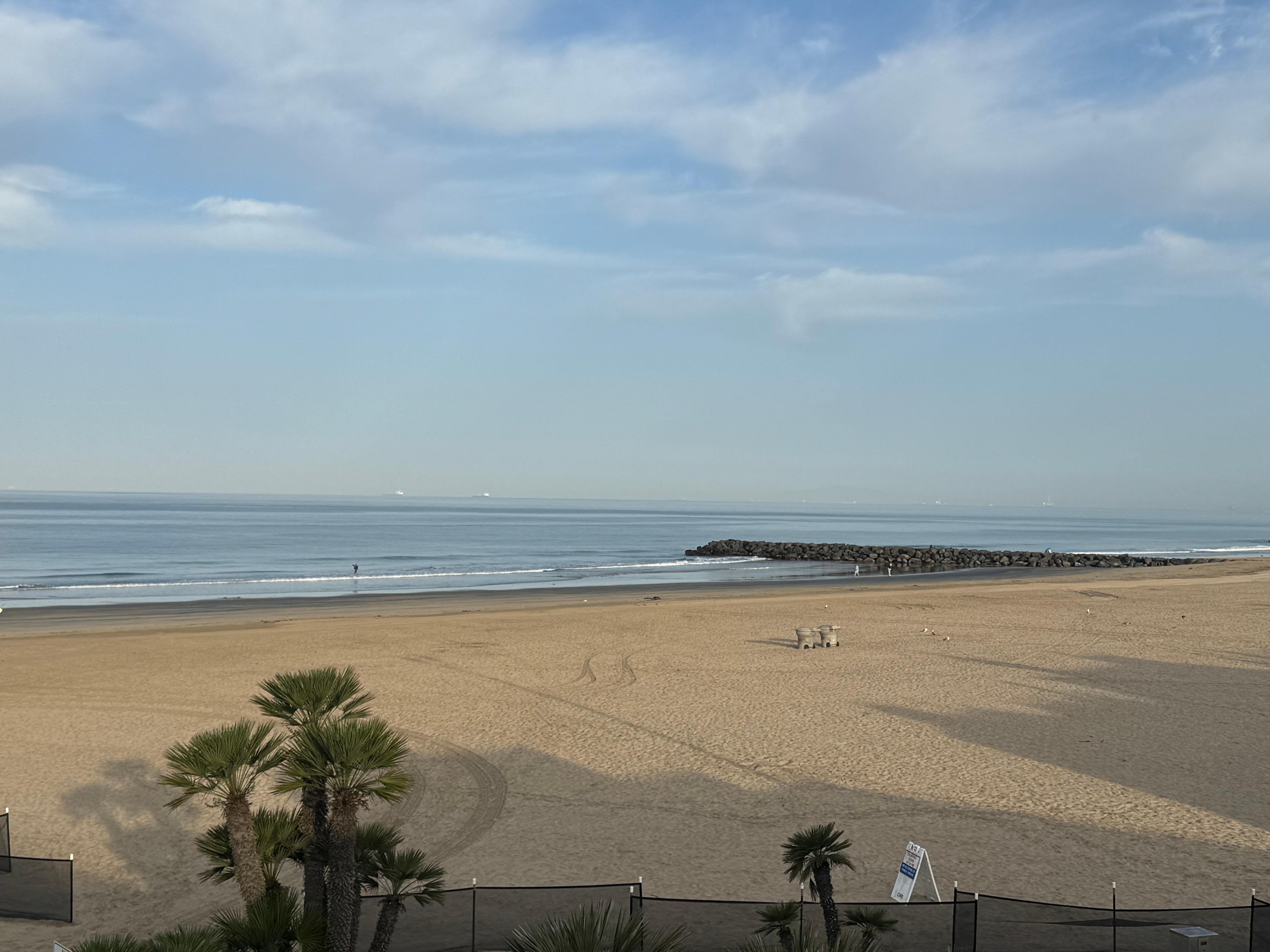 From the living room balcony