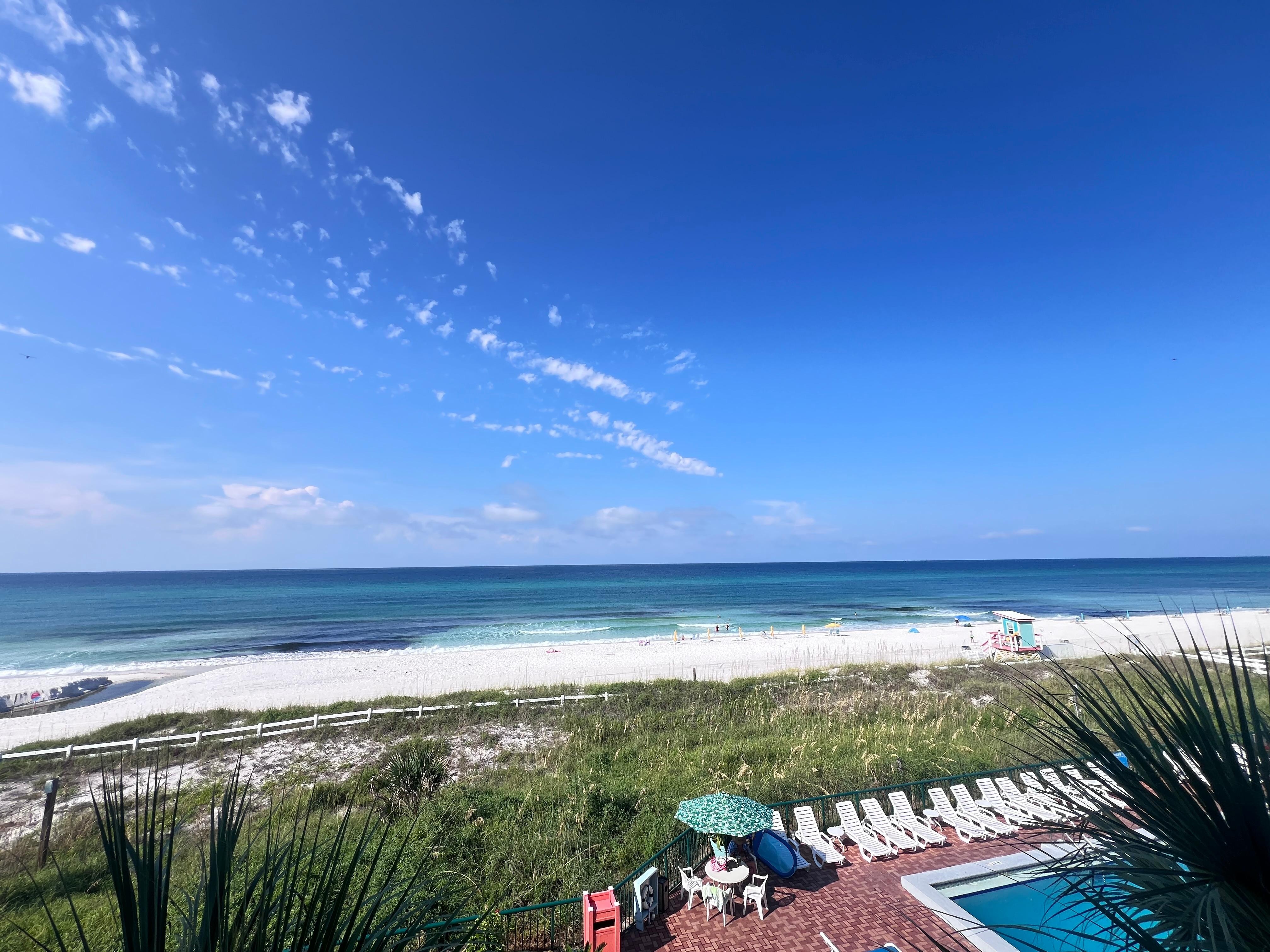 View from our balcony