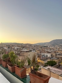 roof top view