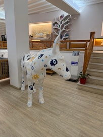 In the lobby