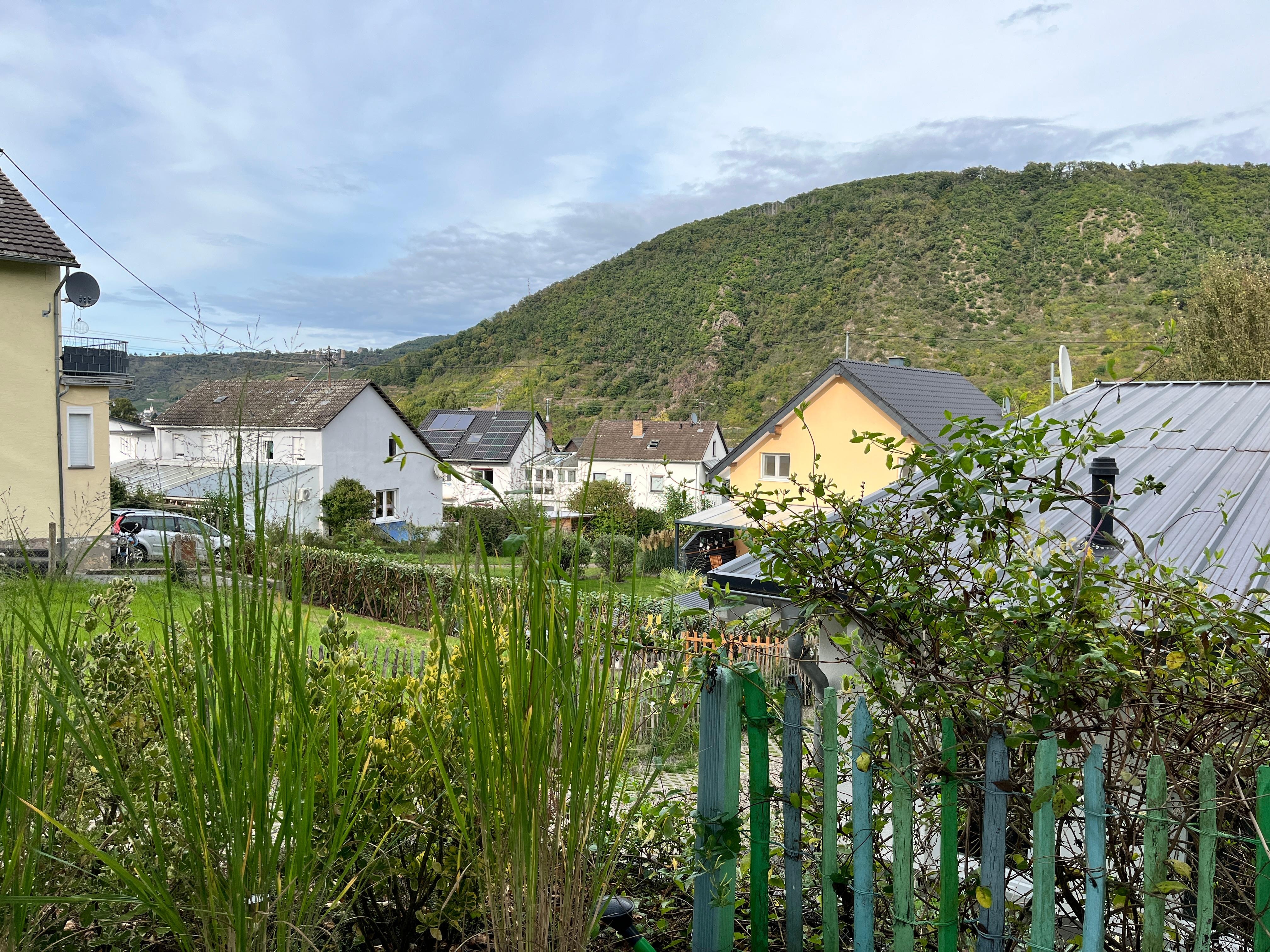 Blick von der Terrasse 