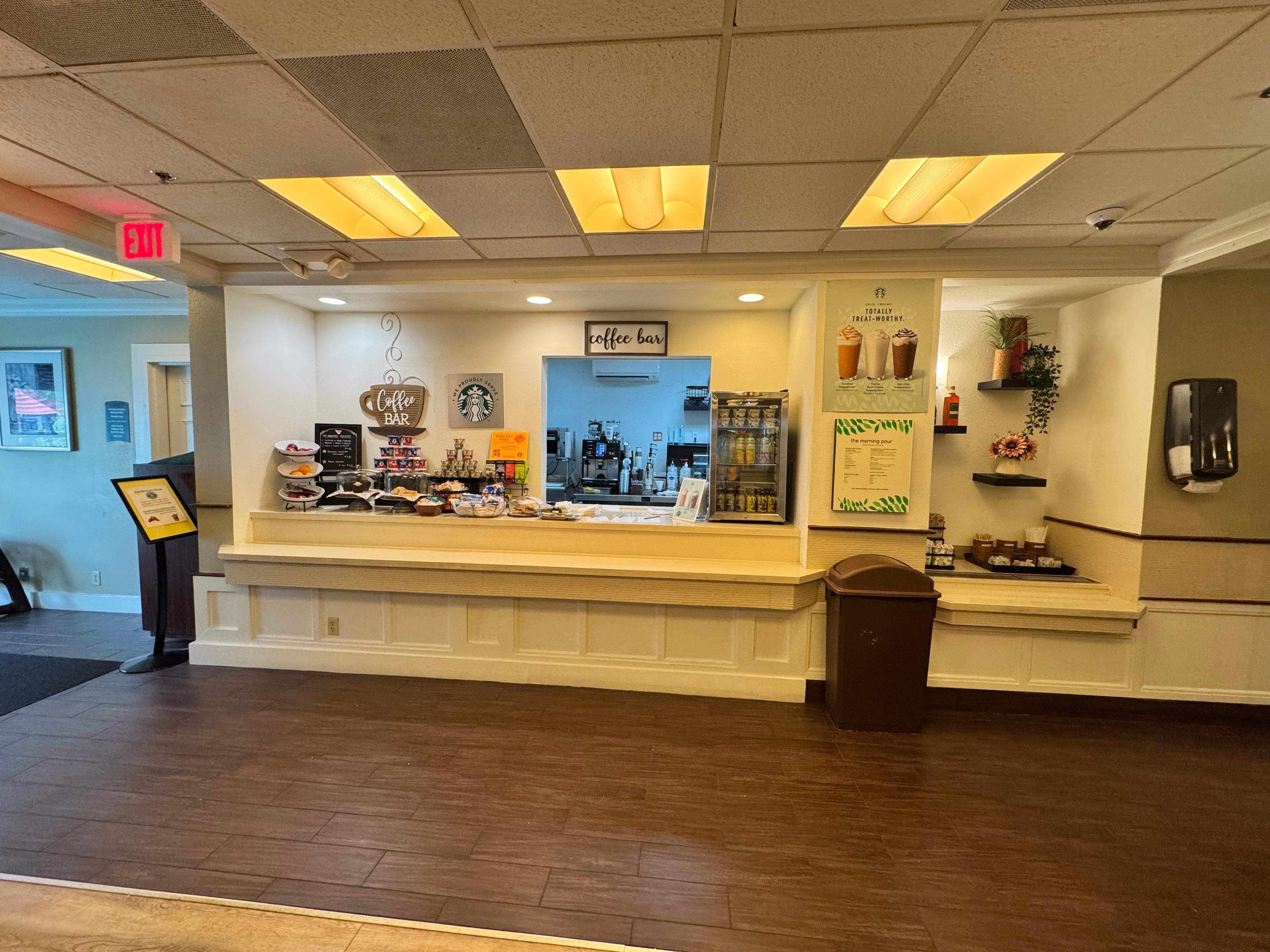 Breakfast area
