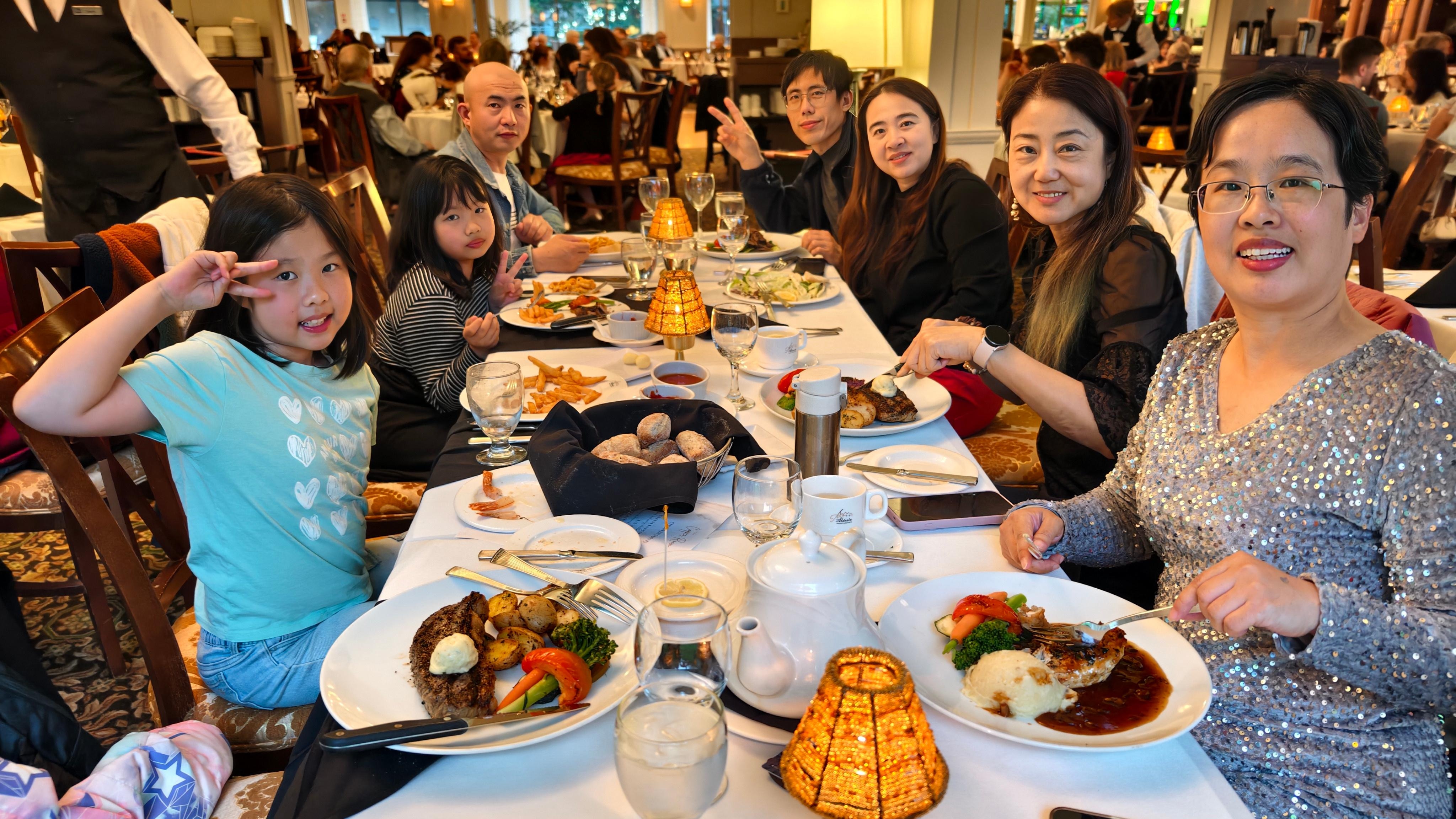 Cooper room dinner