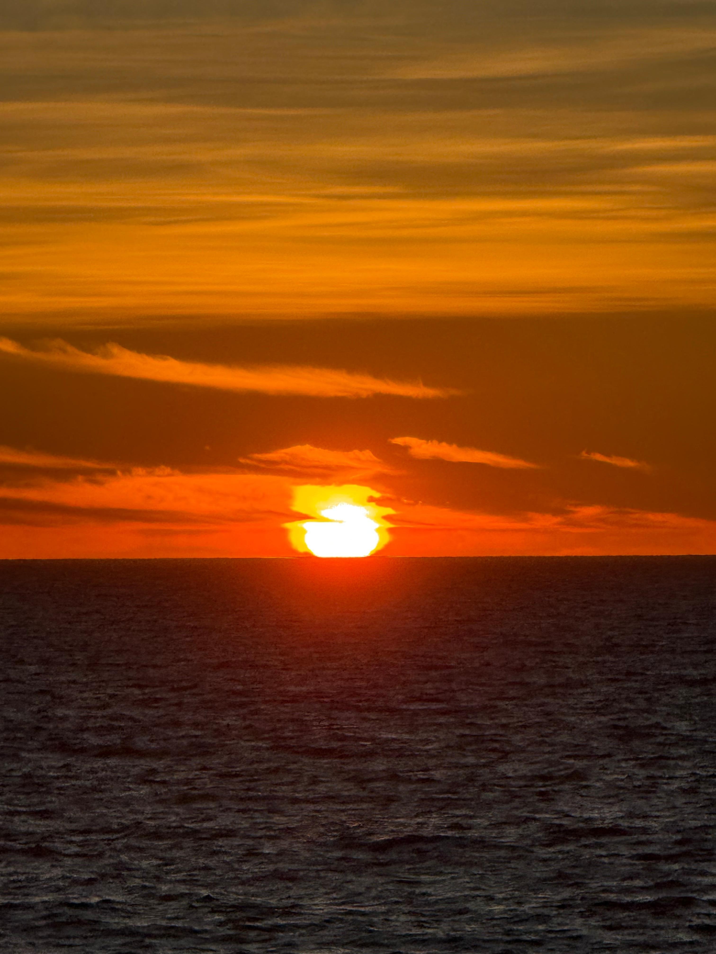 Sunset at Huntington Beach