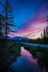 Mountain close by