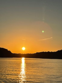 Sunset on Lake Martin.