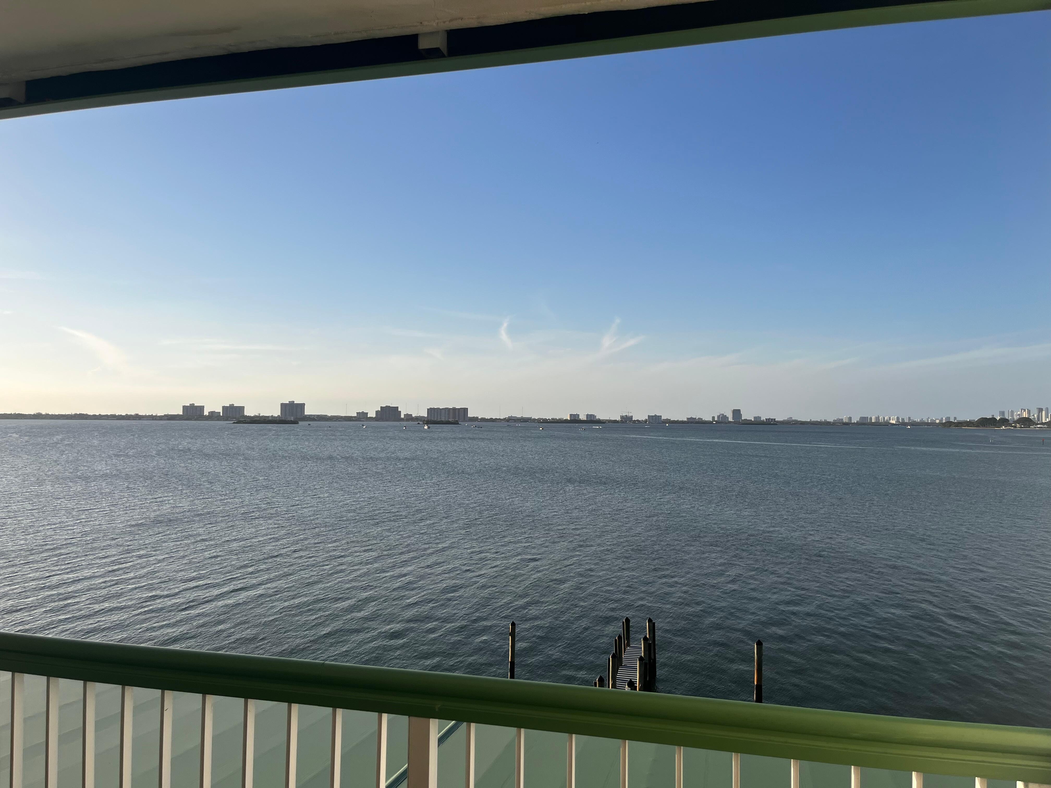 View from our room 