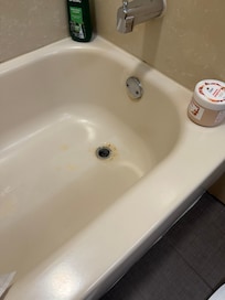 The faucet is also labeled wrong hot is cold and cold is hot, and the sink only did cold