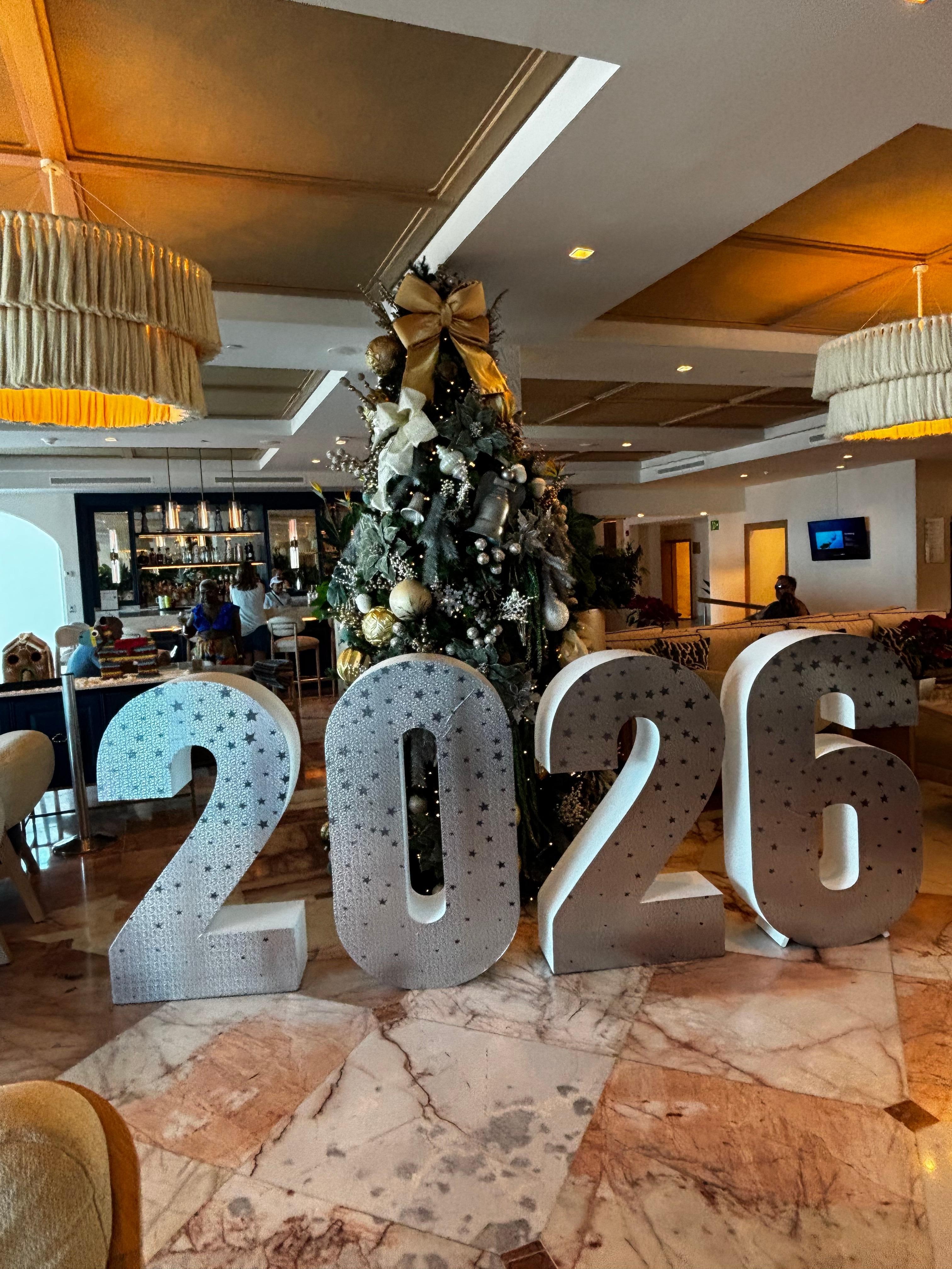 This resort went over the top for New Year’s Eve! It was amazing!