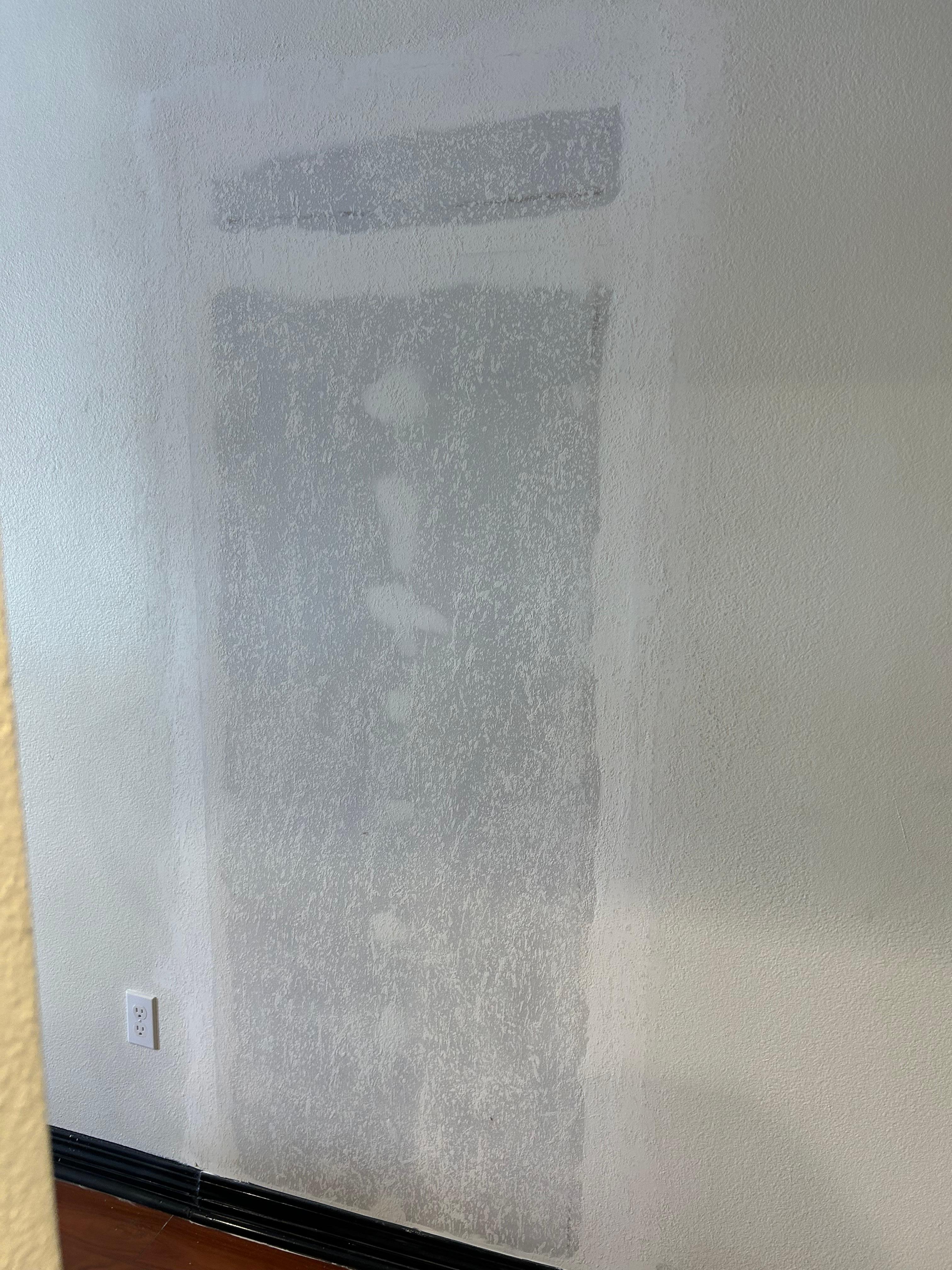 Unfinished wall