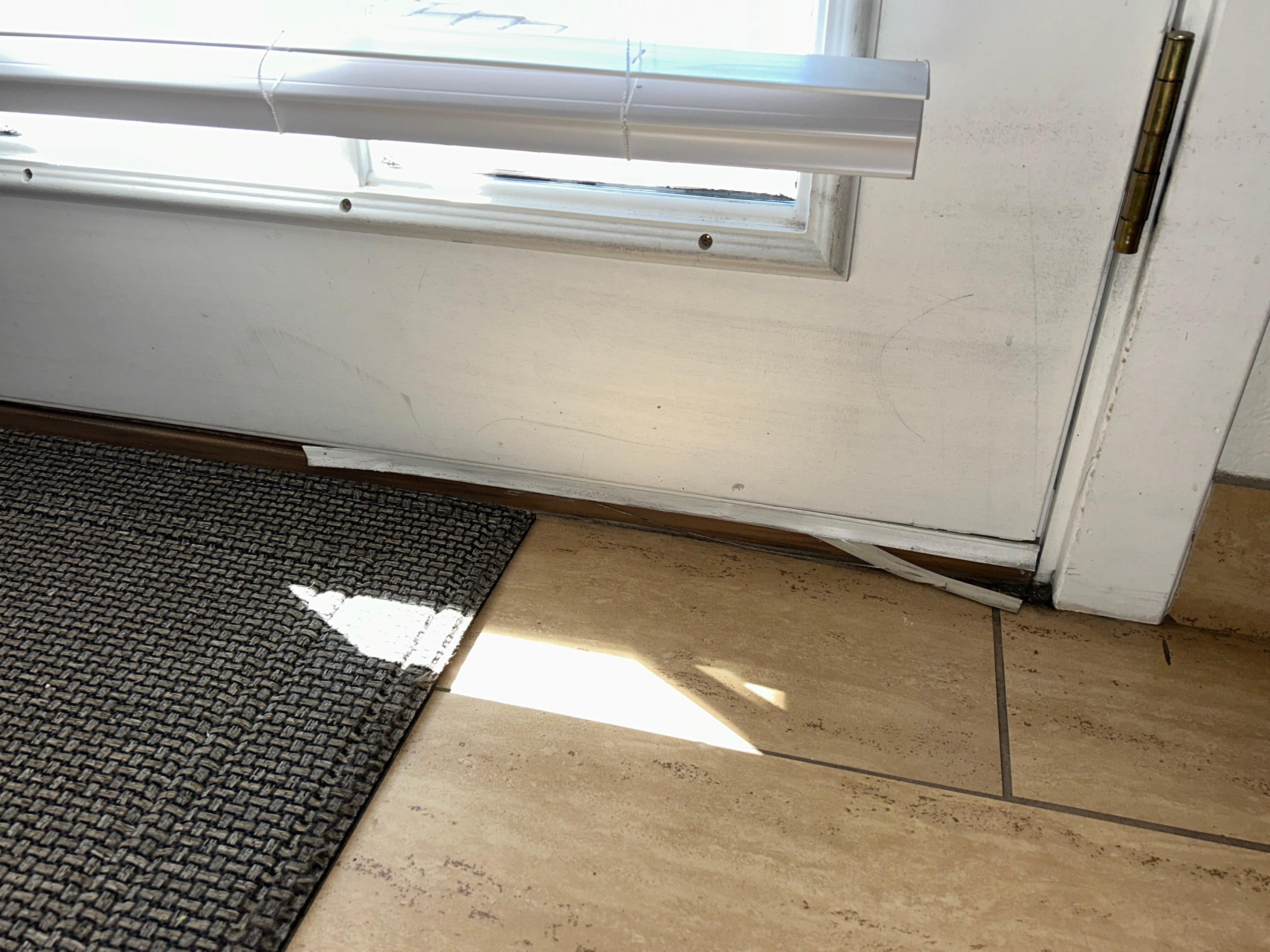 torn weather stripping