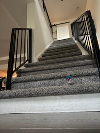 Stairs Leading upstairs bedrooms