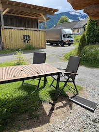 Aussicht auf Baubetrieb