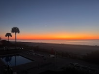 Sunset from the deck