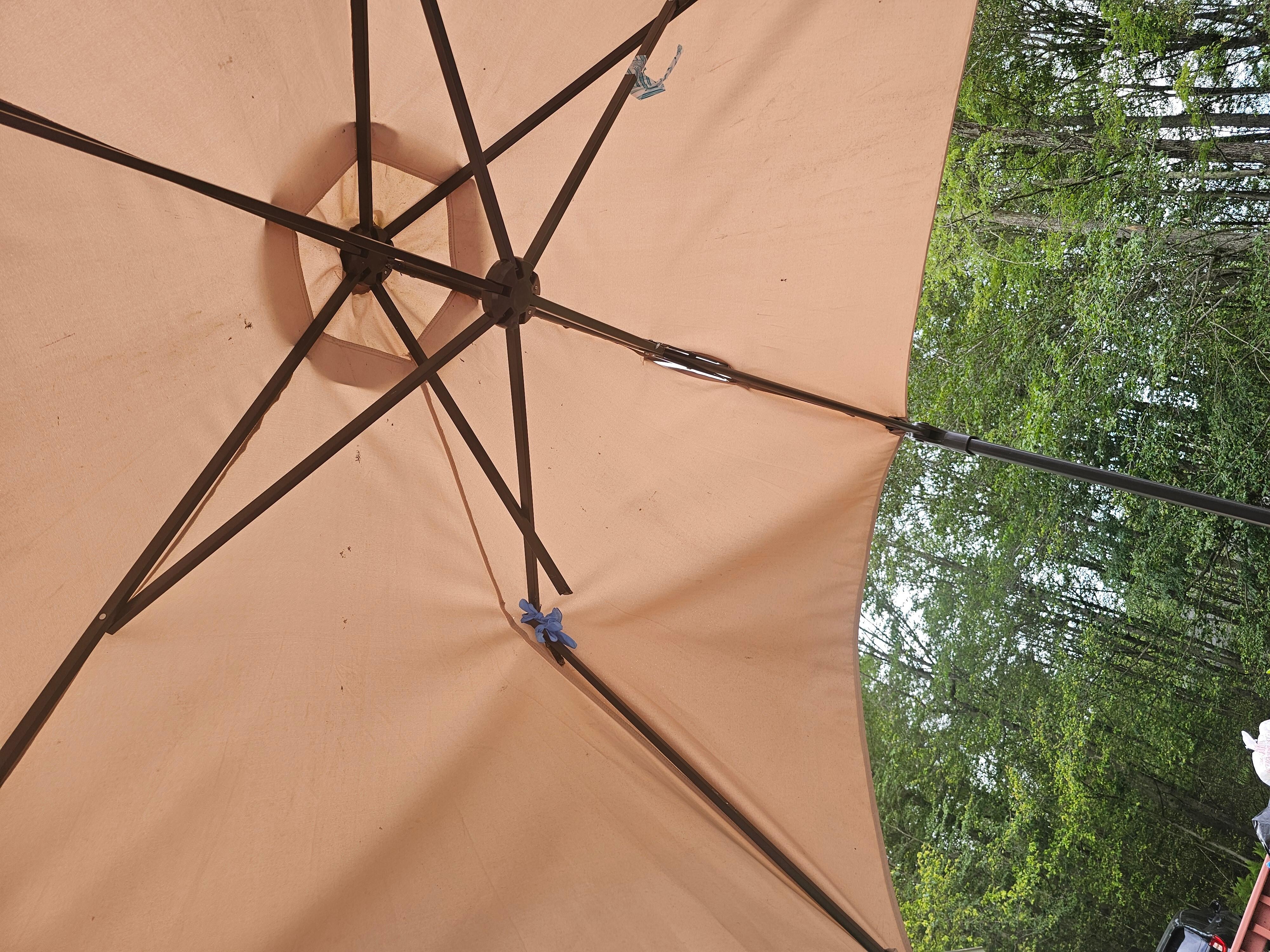 Broken Patio Umbrella