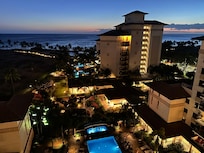 Resort at night