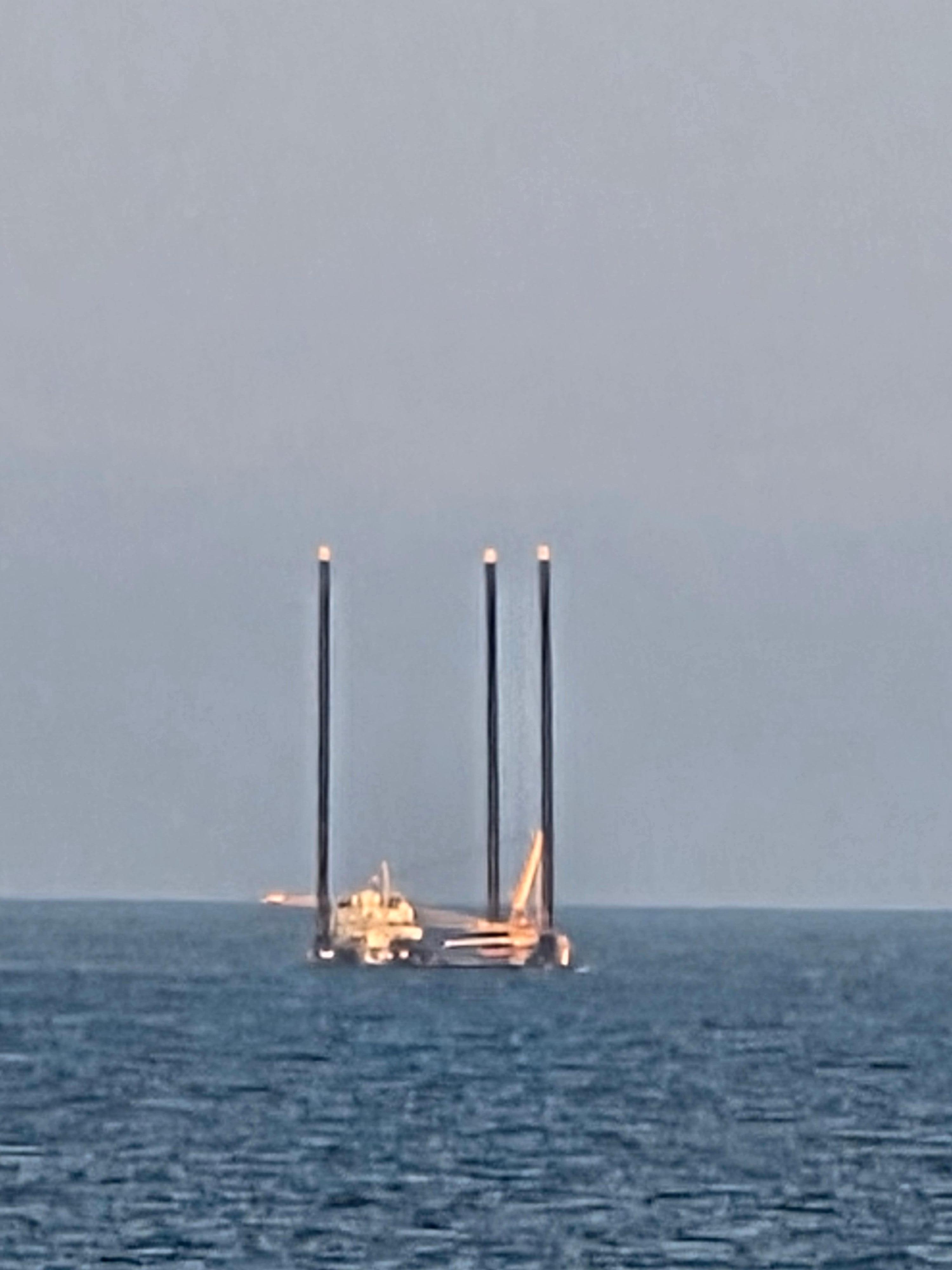 Jack ship passing by.