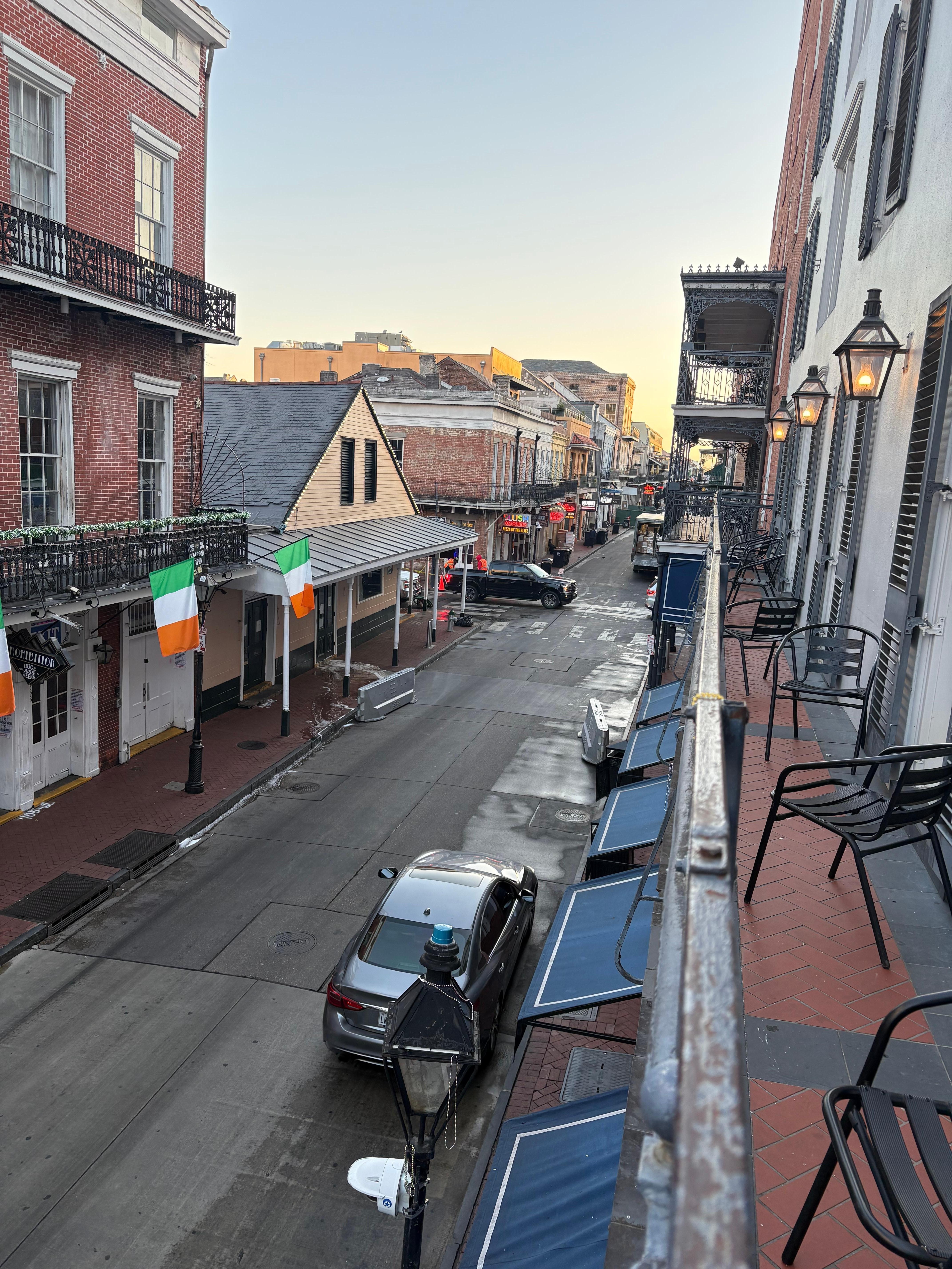 Balconies on bourbon