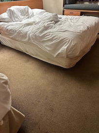 Bed on the floor