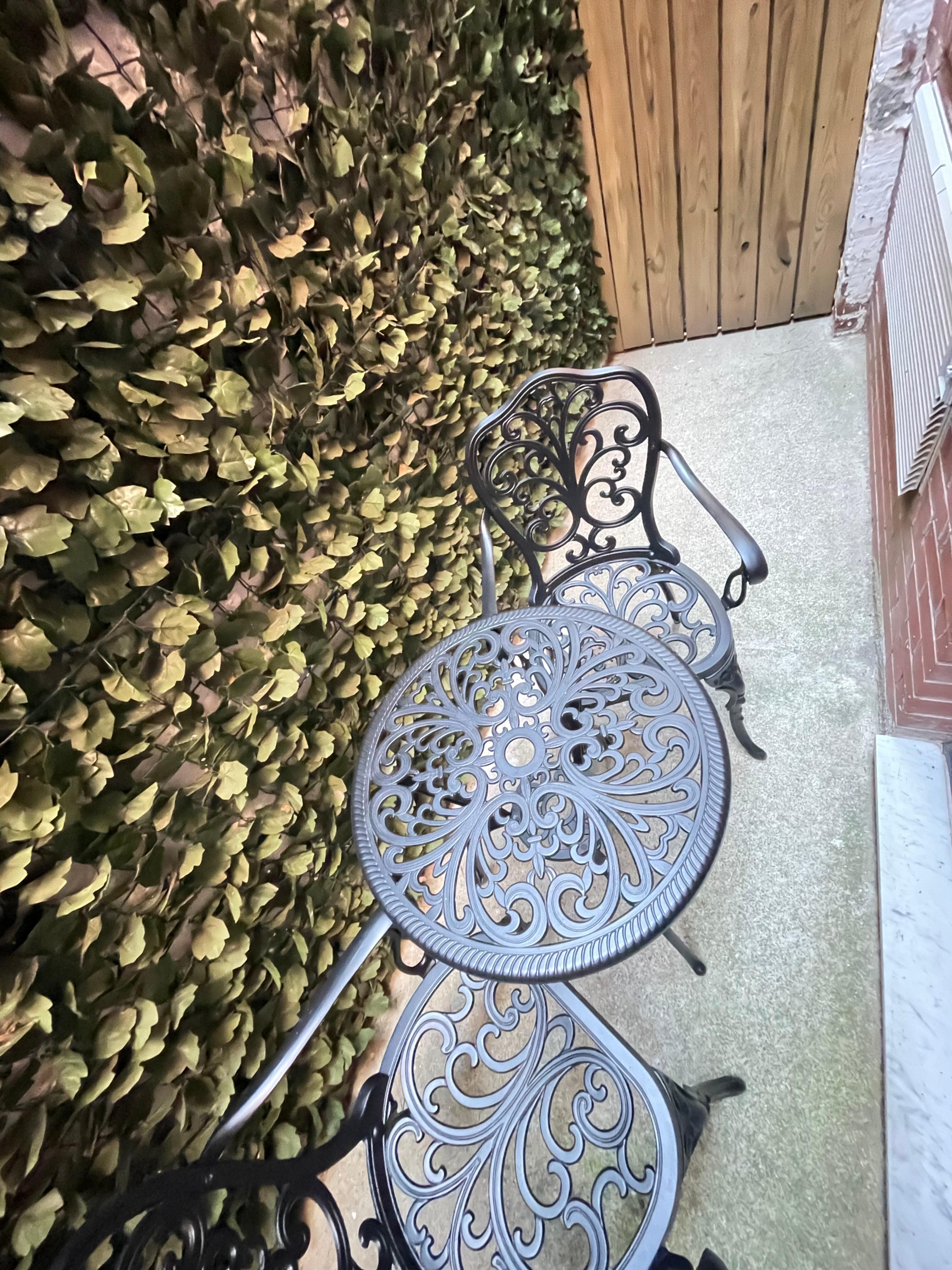 The patio