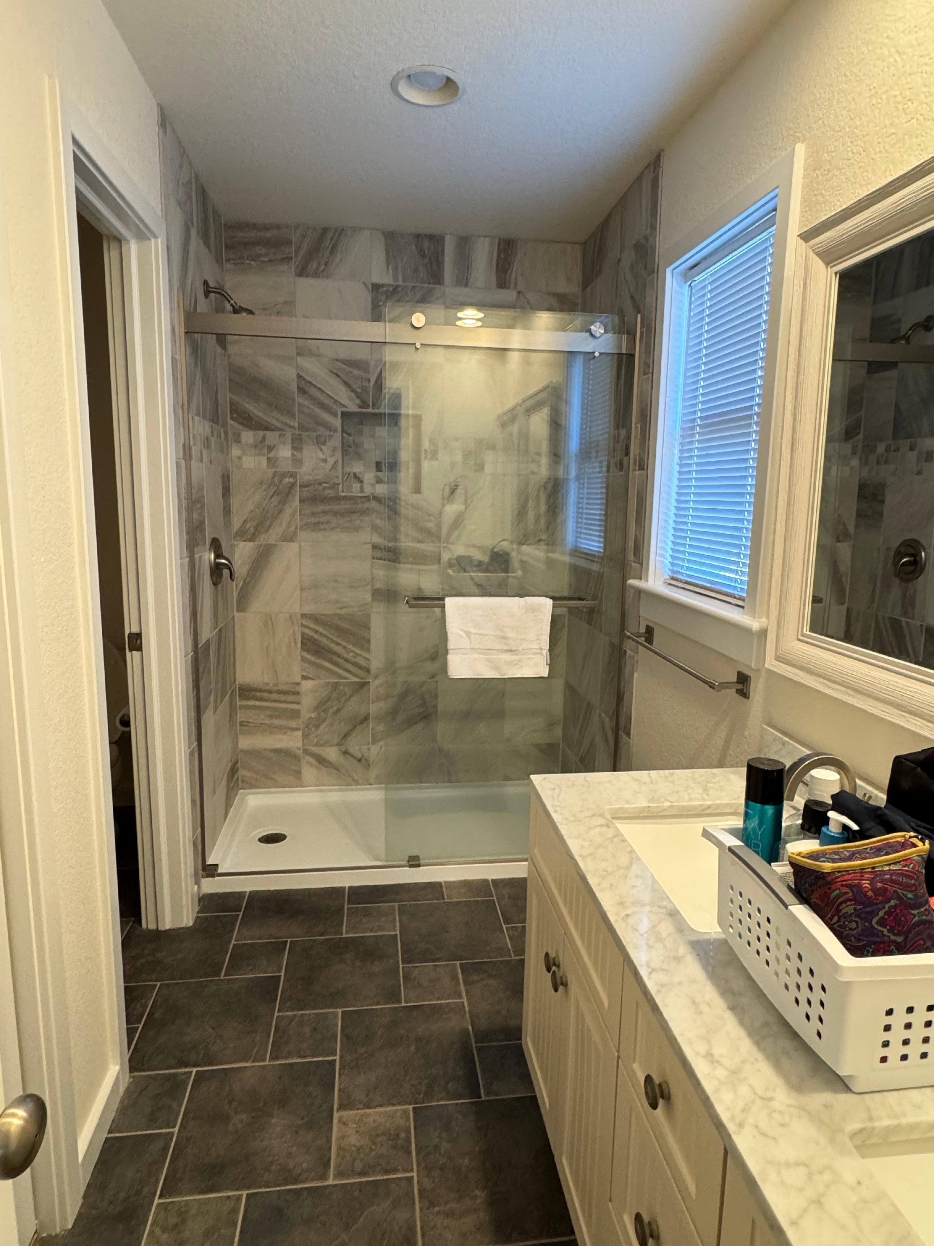 Primary bathroom top floor