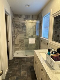 Primary bathroom top floor