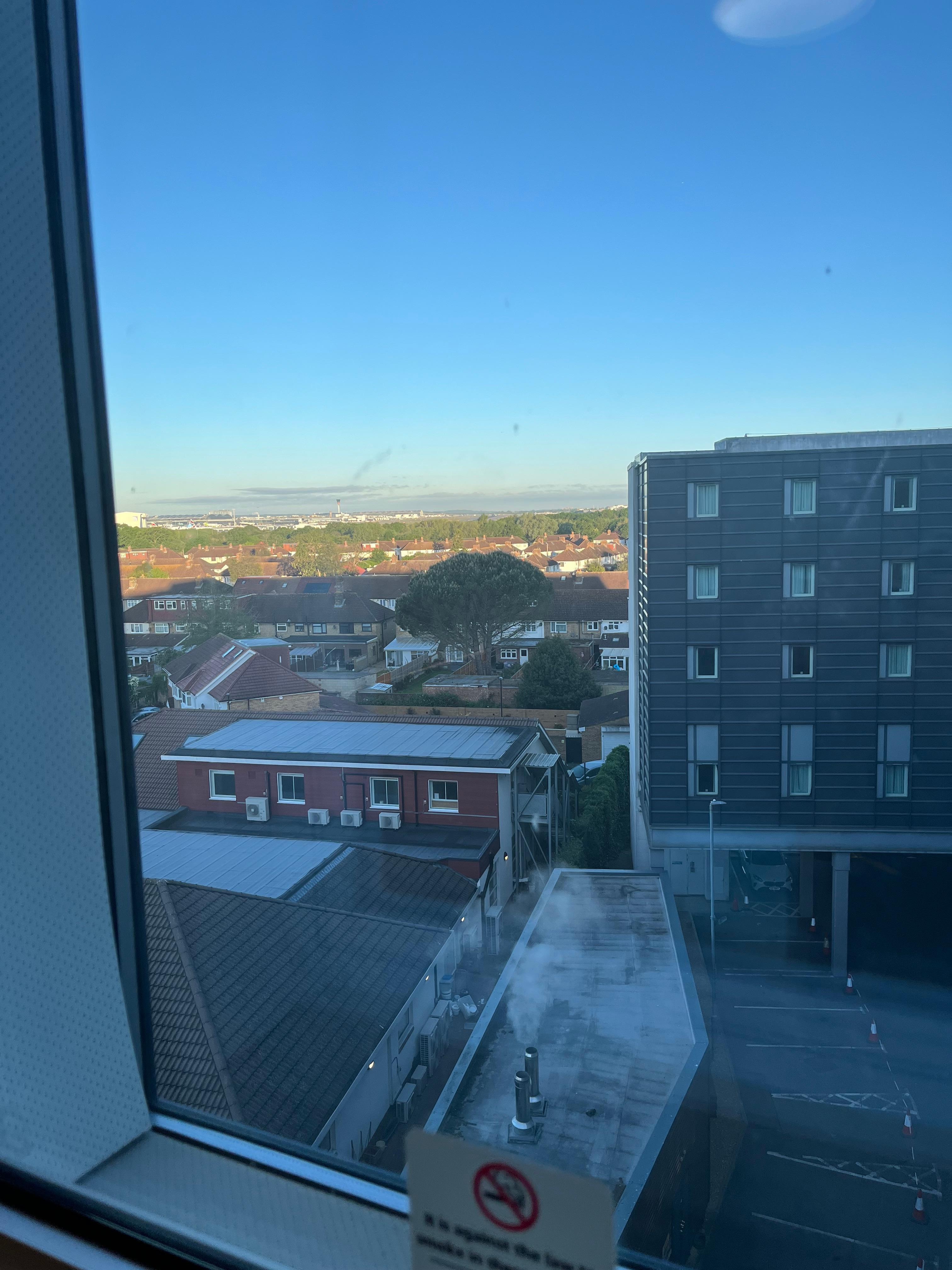 View from the hotel