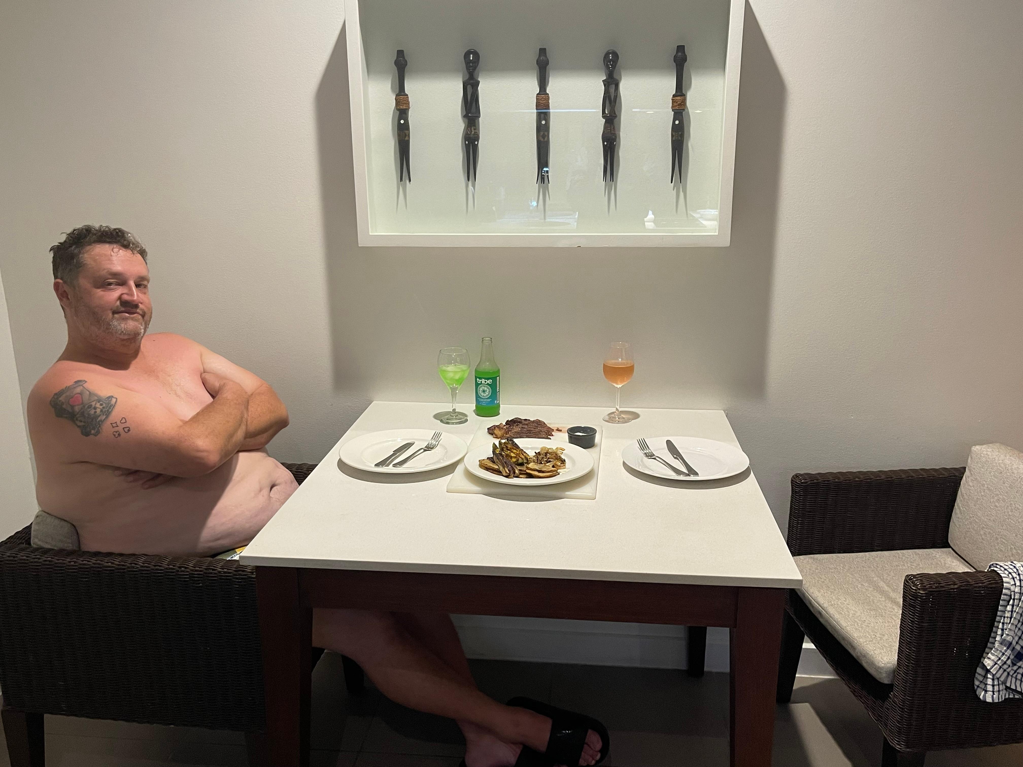 We did multiple bbq cook ups at room to save $$