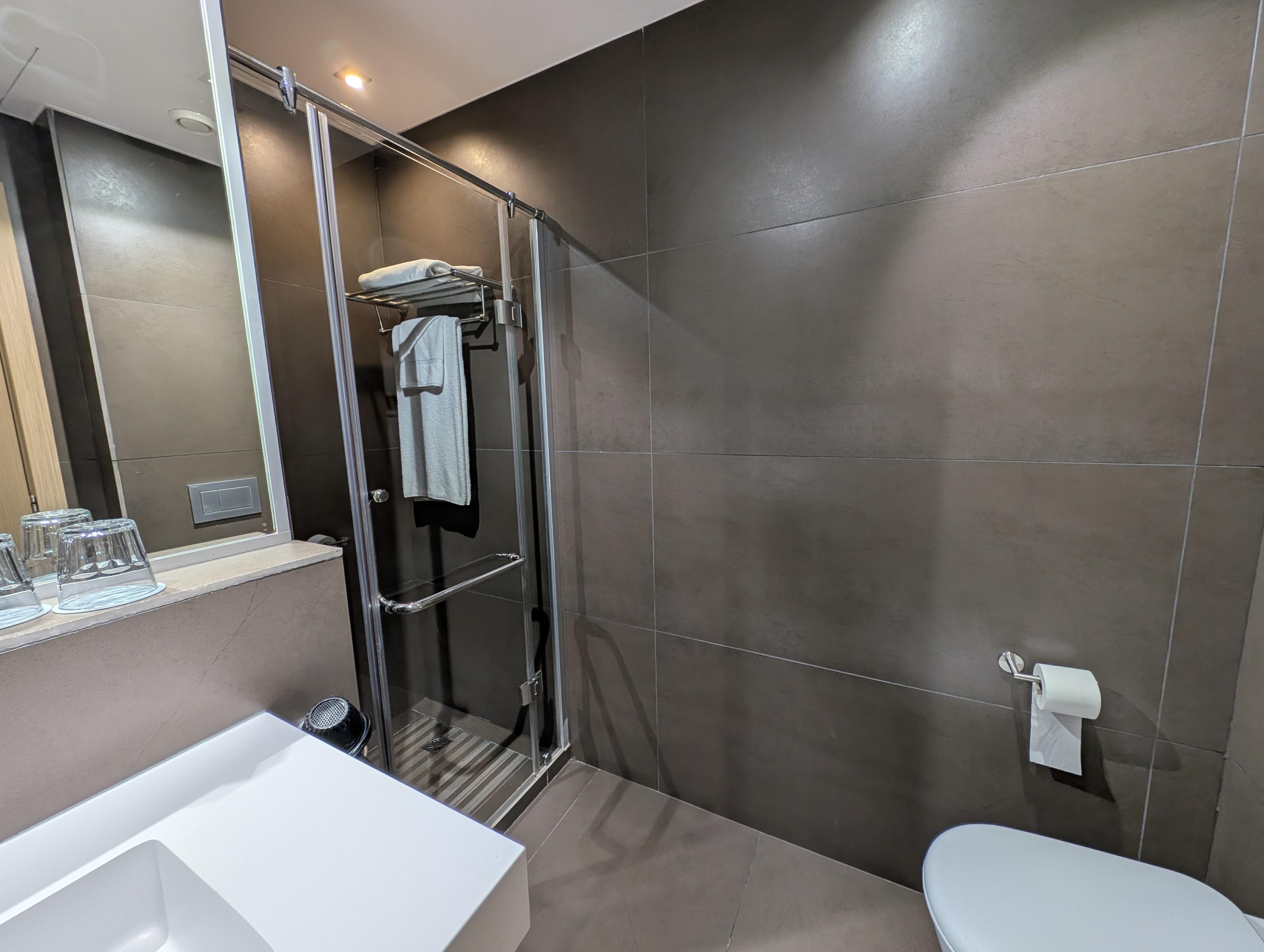Restroom and shower