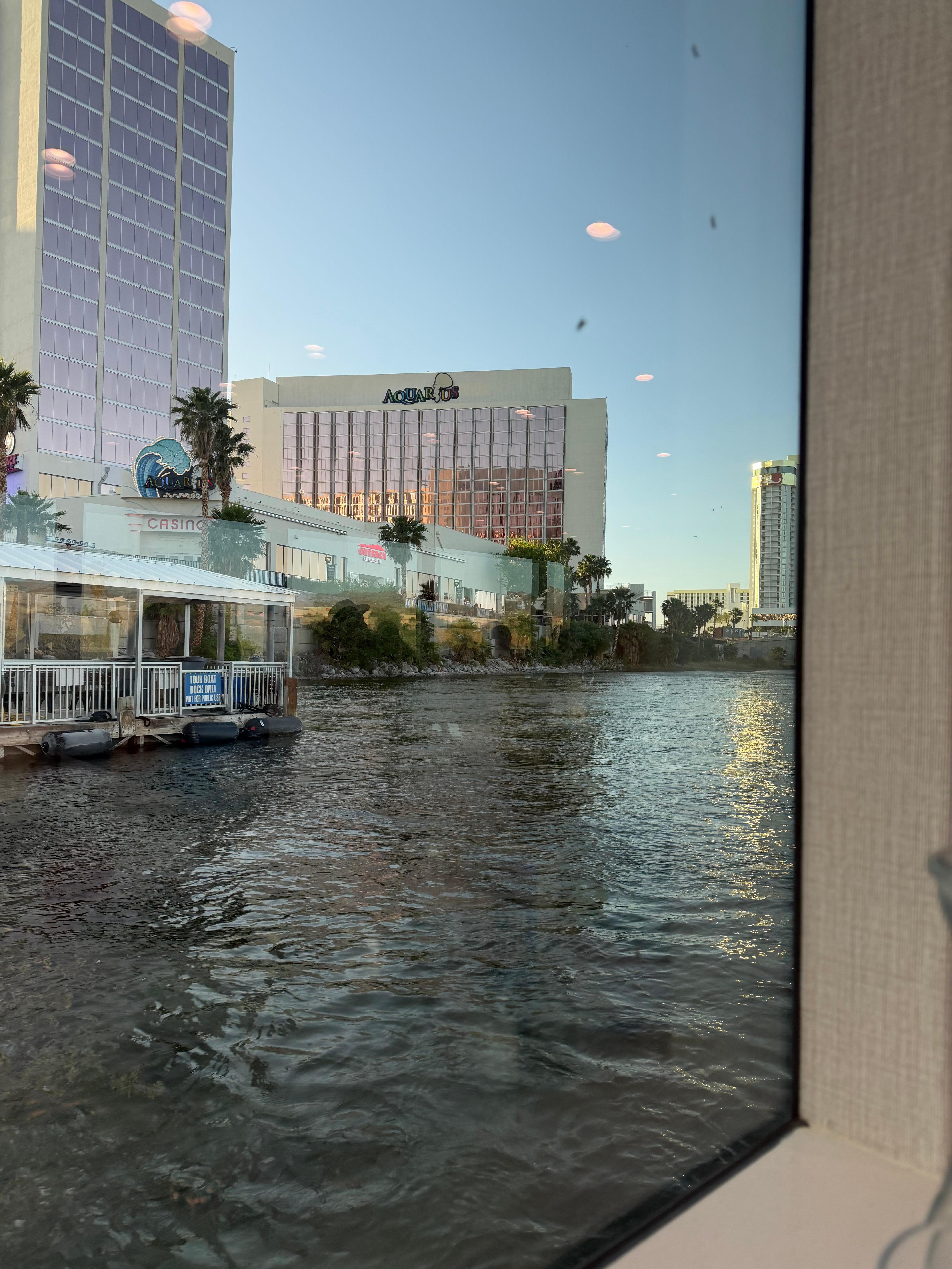 View from our dinner cruise