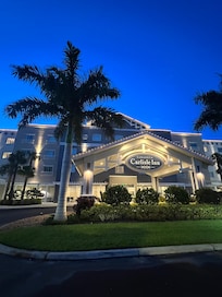 Hotel at night
