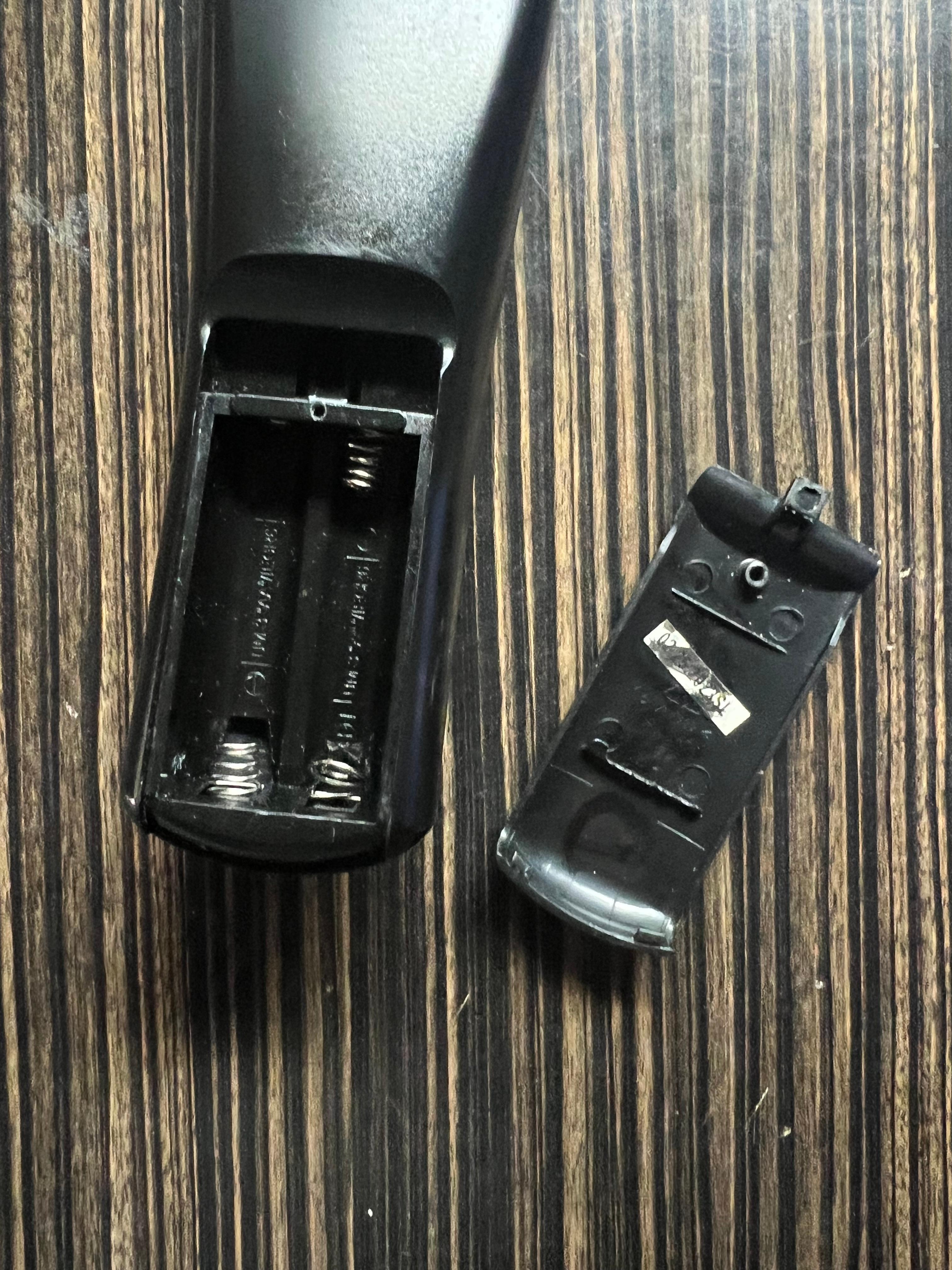 No batteries in remote